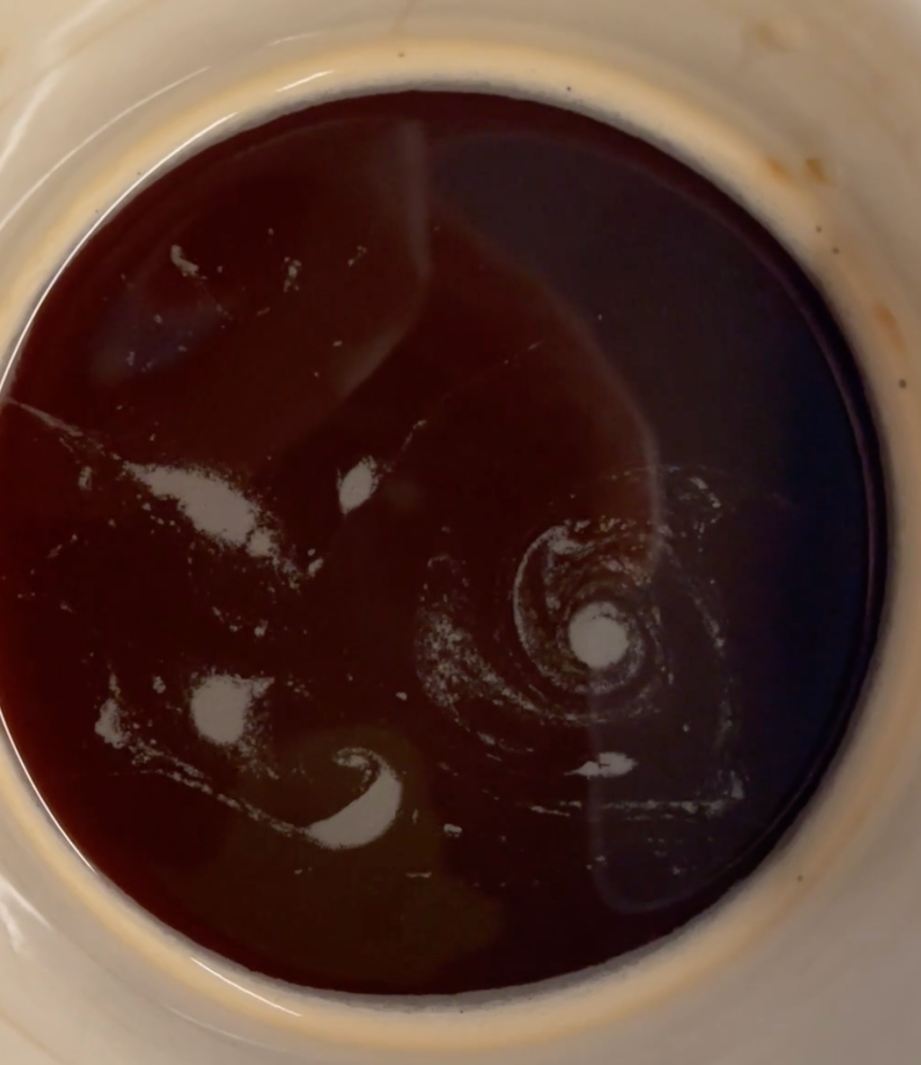 The full universe in a cup of greek coffee… / Paris